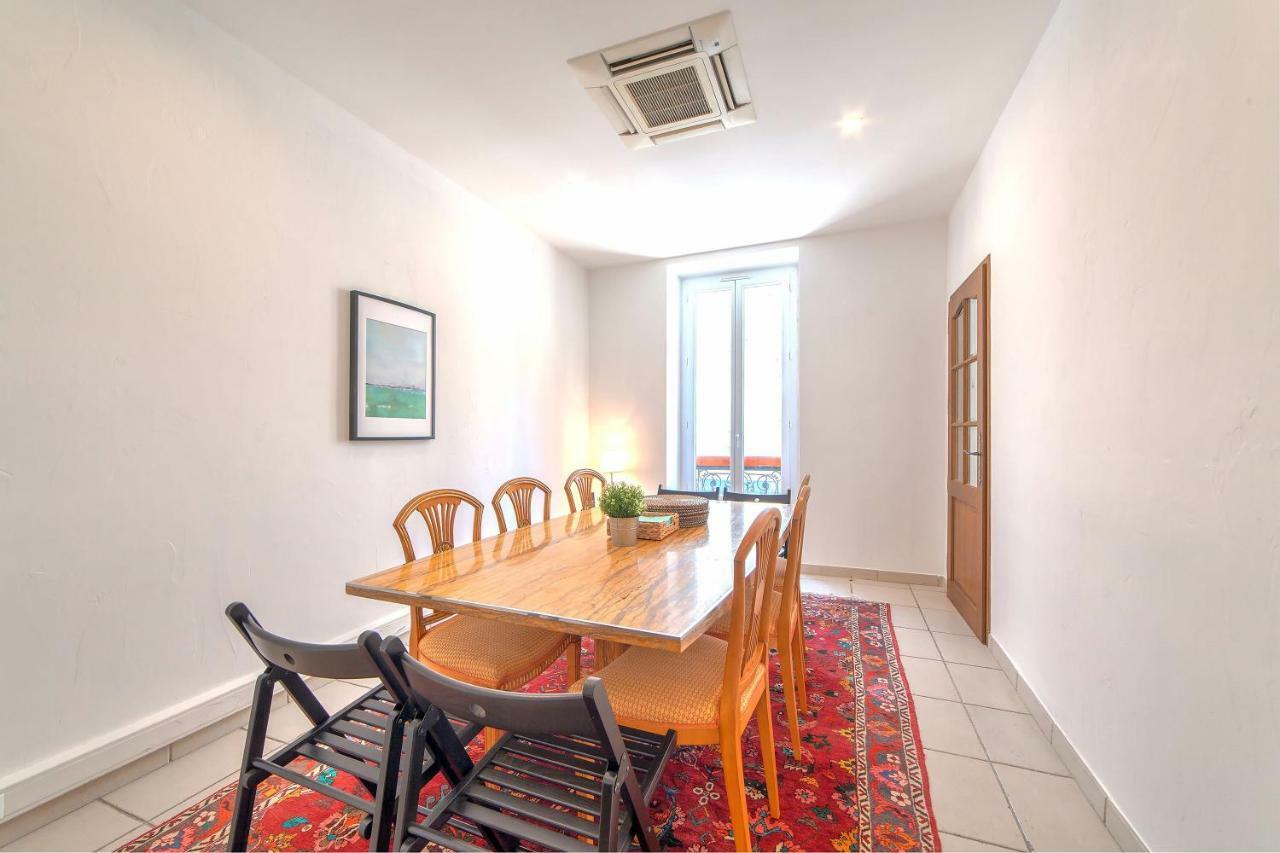 Lovely Large Familial Apartment In Central Nice, Ten Minutes Walk To The Beach! Eksteriør bilde